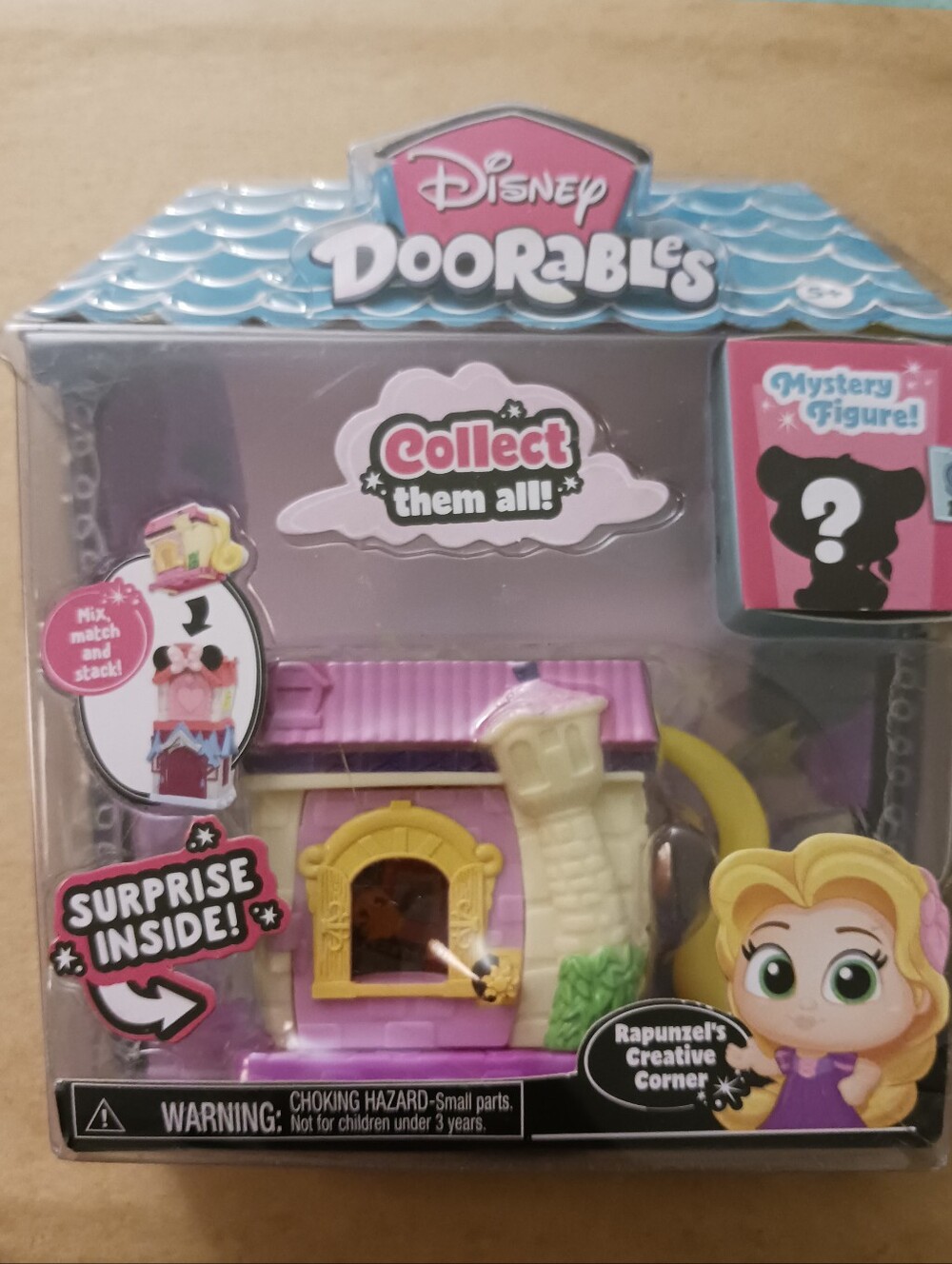 2020 Disney Doorables Play Rapunzel’s Creative Corner House + Mystery Figure NEW